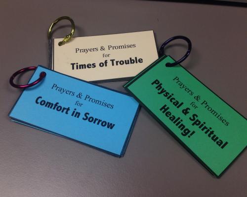 Prayer and Promise Card - New Additions!