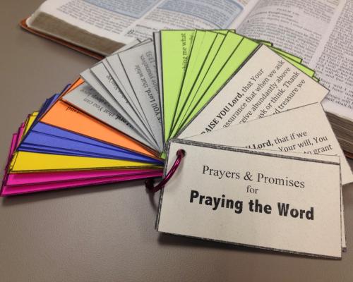 Praying the Word: Prayer & Promise Cards