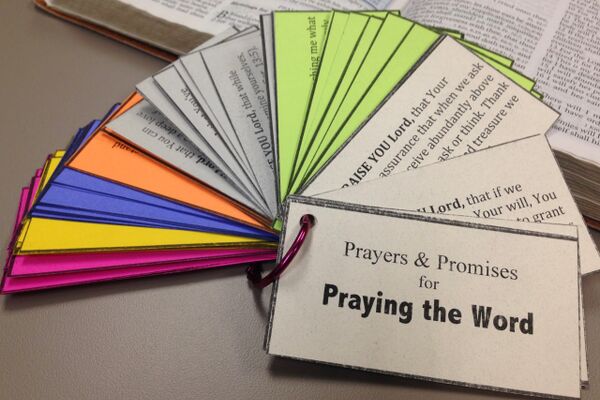 Praying the Word: Prayer & Promise Cards