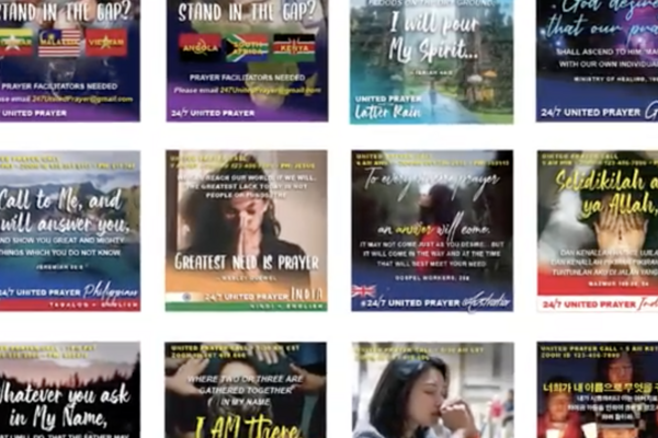 Join the 24/7 United Prayer movement - It is changing lives!